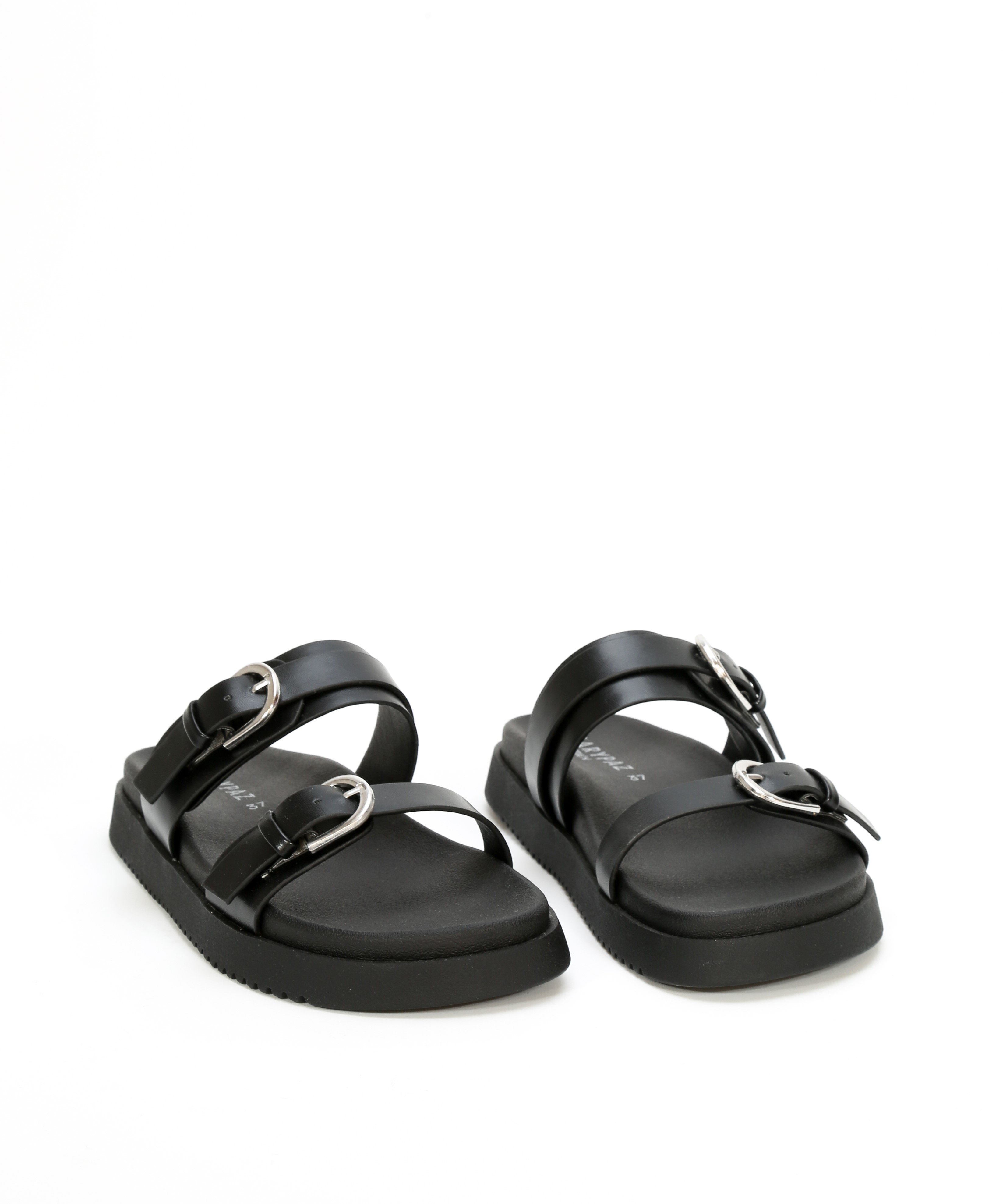 Sandalias planas doble hebilla image number null